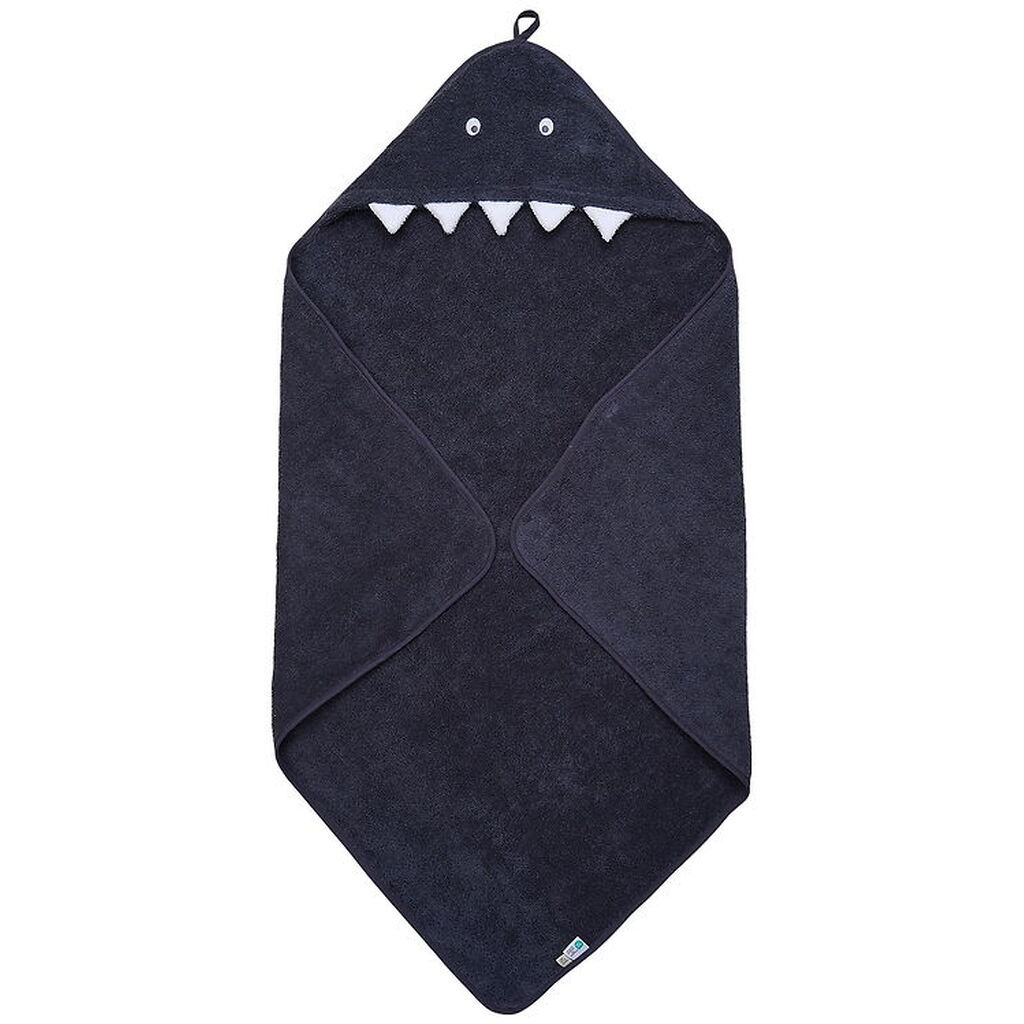 Pippi Babyhåndklæde - 83 x 83 cm - Odyssey Gray