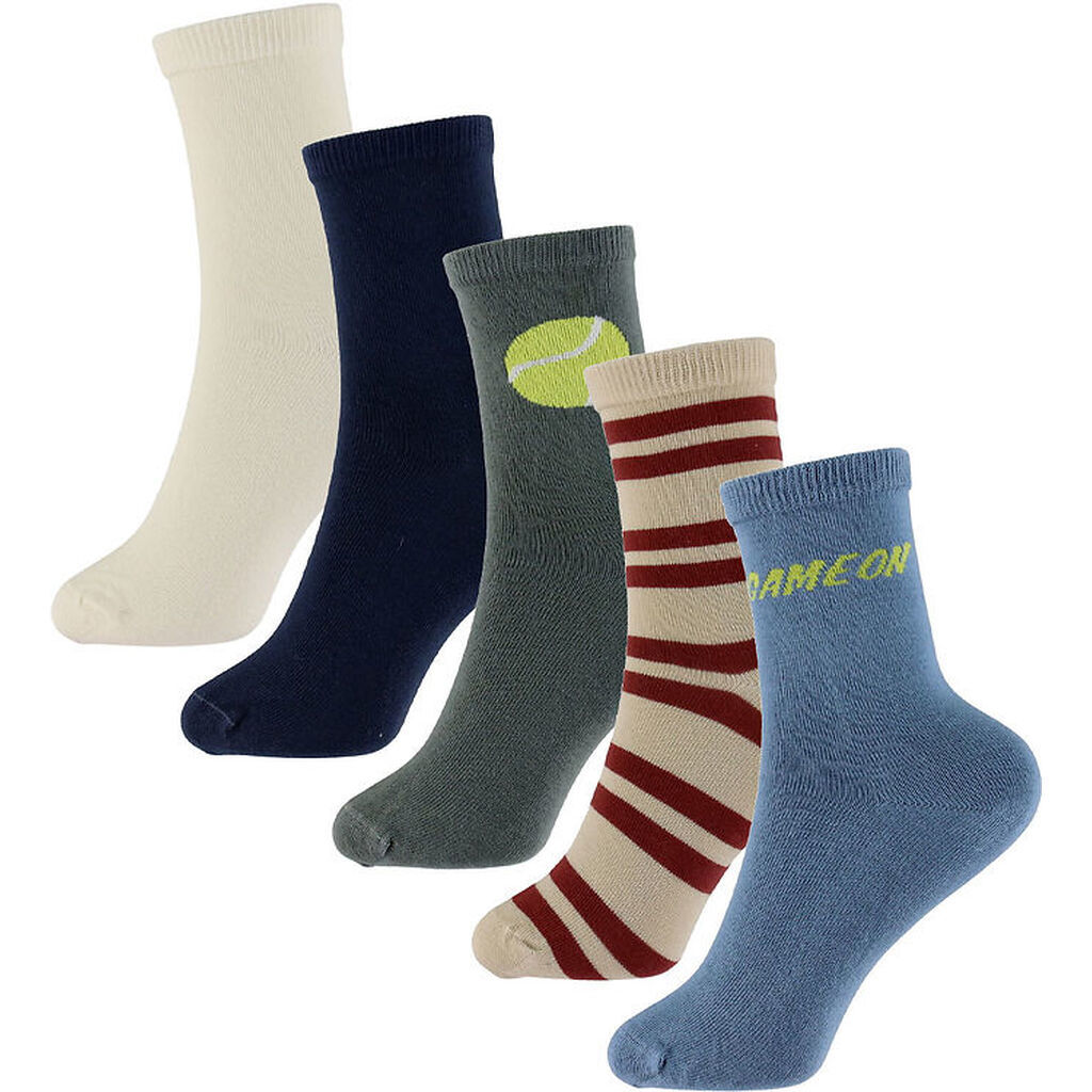 Name It Strømper - NkmVaks - 5-pak - Pumice Stone