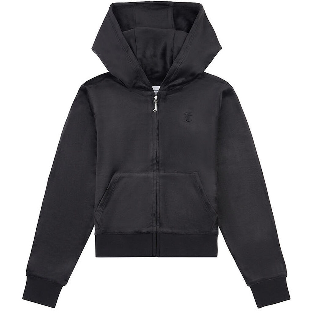 Juicy Couture Cardigan - Velour - Halan Oversized - Sort