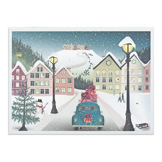 Vissevasse Puslespil - 1000 Brikker - 63x45 cm - Let It Snow