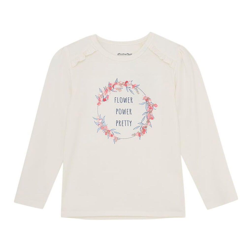 Minymo Bluse - Marshmallow White