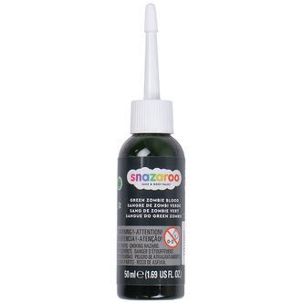 Snazaroo Sminke - Grønt Zombieblod - 50 ml