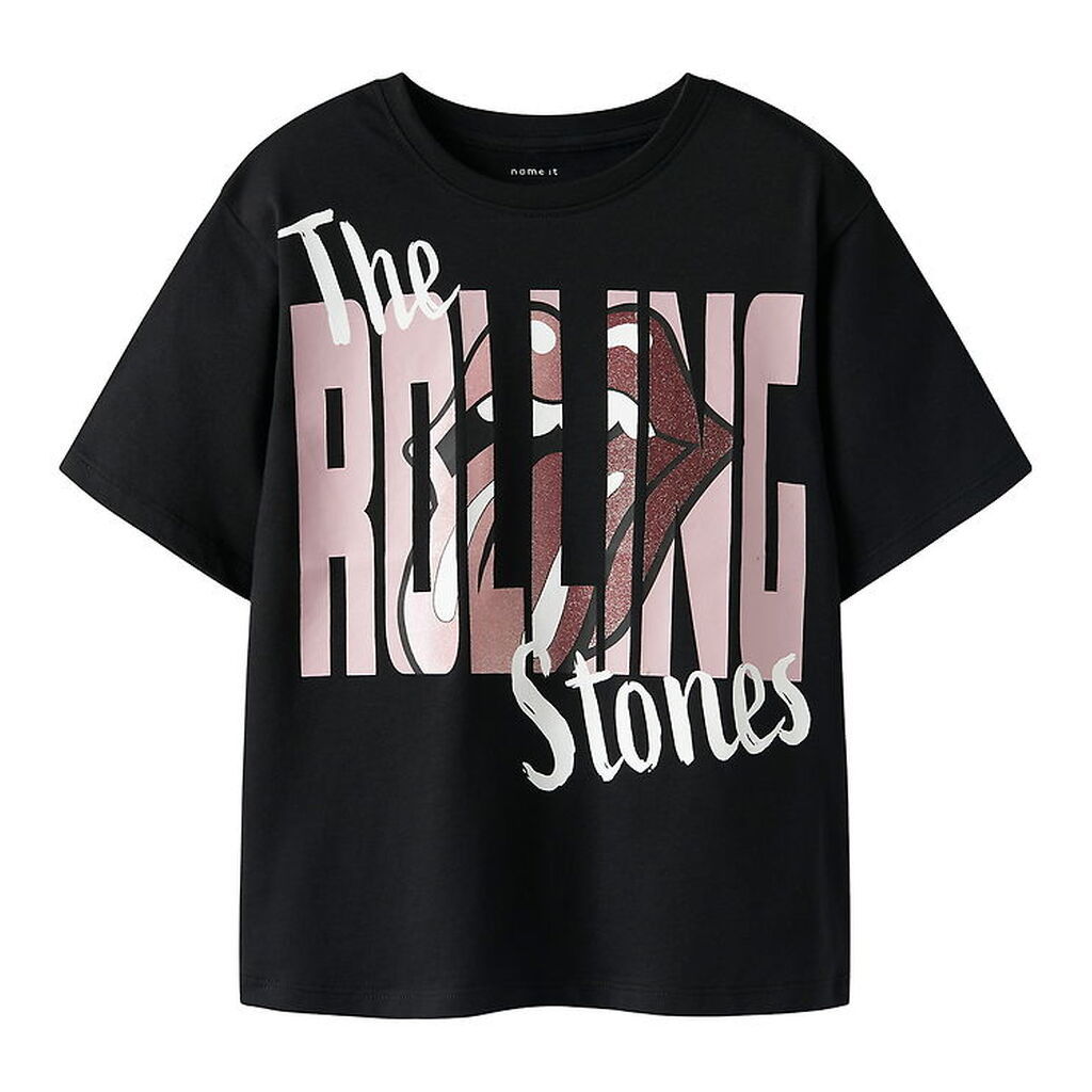Name It T-Shirt - NkfDyba - Rolling Stones - Sort