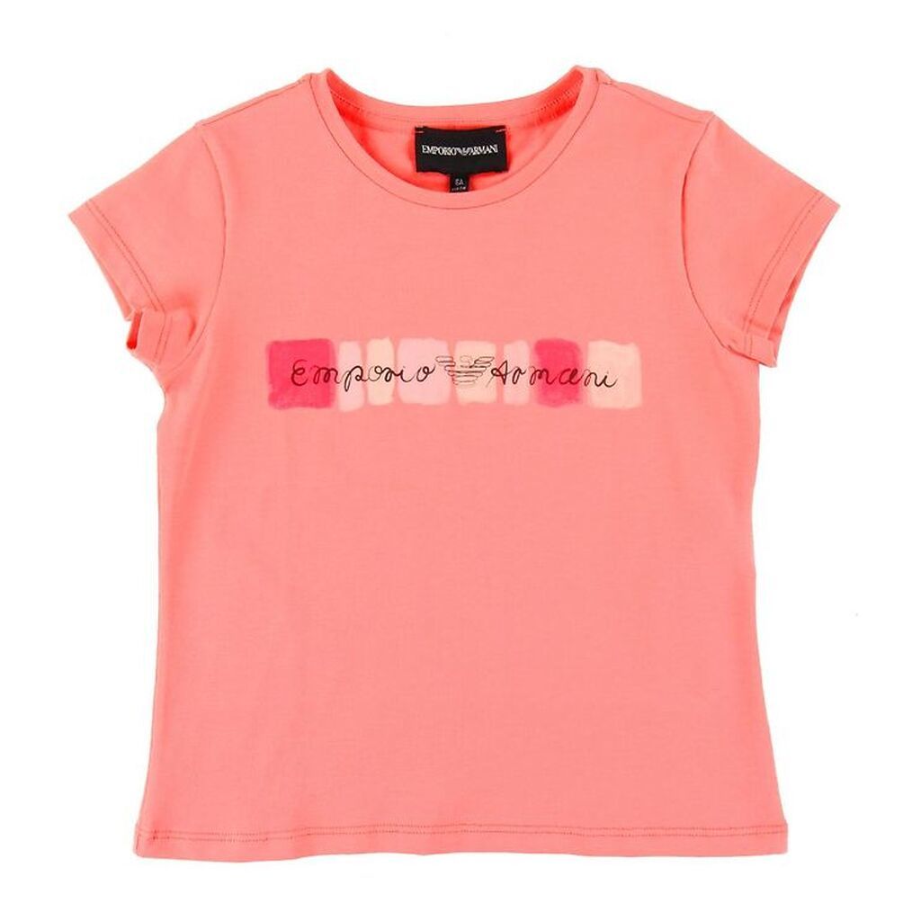 Emporio Armani T-shirt - Koral m. Print