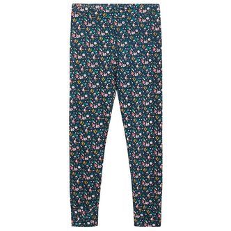 Hust and Claire Leggings - Ludo - Viskose/Bambus - Navy m. Bloms