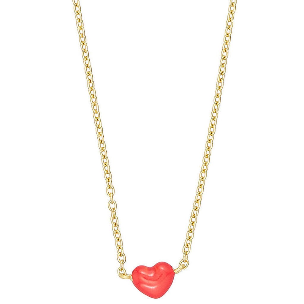 Design Letters Halskæde - Little Bog Love - 18K Guldbelagt