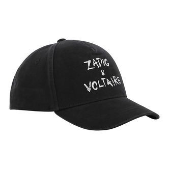 Zadig & Voltaire Kasket - Sort m. Hvid
