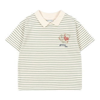 Konges Sløjd x Rosie H-W Polo - Gameon - Terra Stripe