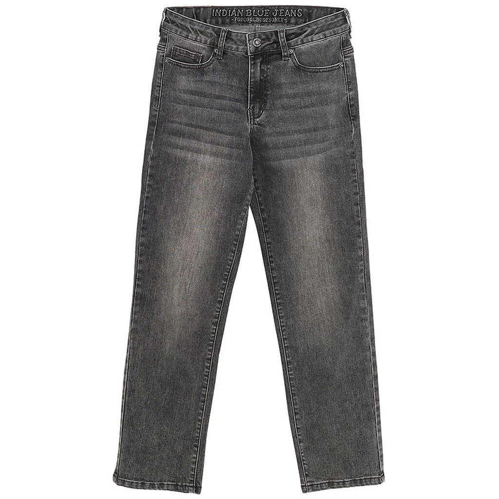 Indian Blue Jeans Jeans - Wide Loose Fit - Dark Grey Denim