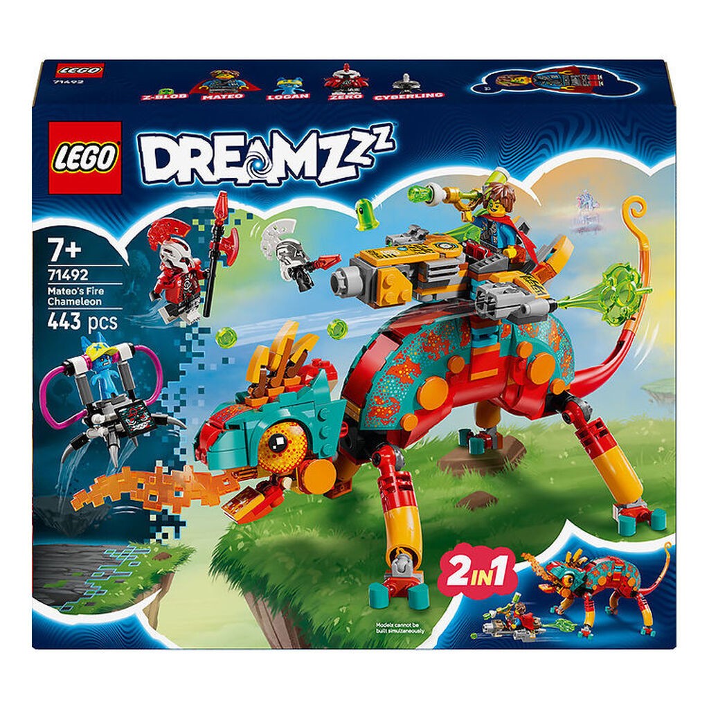 LEGOÂ® DREAMZzz - Mateos ildkamæleon 71492 - 443 dele