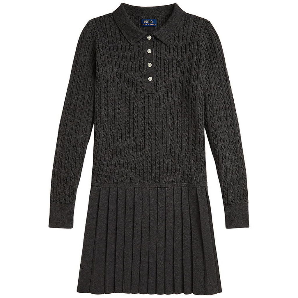 Polo Ralph Lauren Kjole - Strik - Gråmeleret