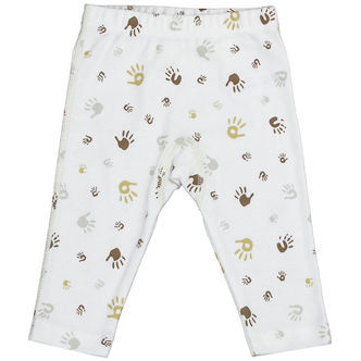 Joha Leggings - Off White m. Print