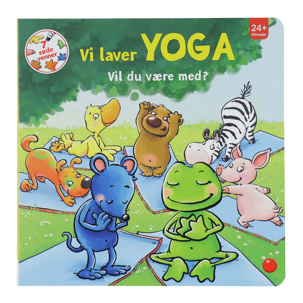 Forlaget Bolden Bog - 7 Søde Venner: Vi Laver Yoga