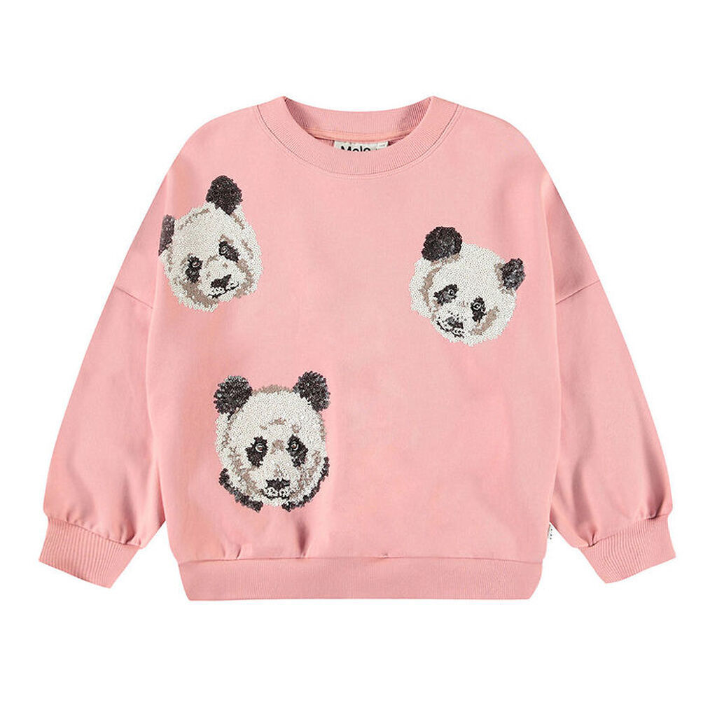 Molo Sweatshirt - Marika - Rosequartz m. Palietter