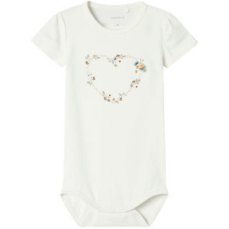 Name It Body k/æ - NbfHillie - Cloud Dancer m. Print