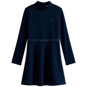 Tommy Hilfiger Kjole - Essential - Dark Night Navy