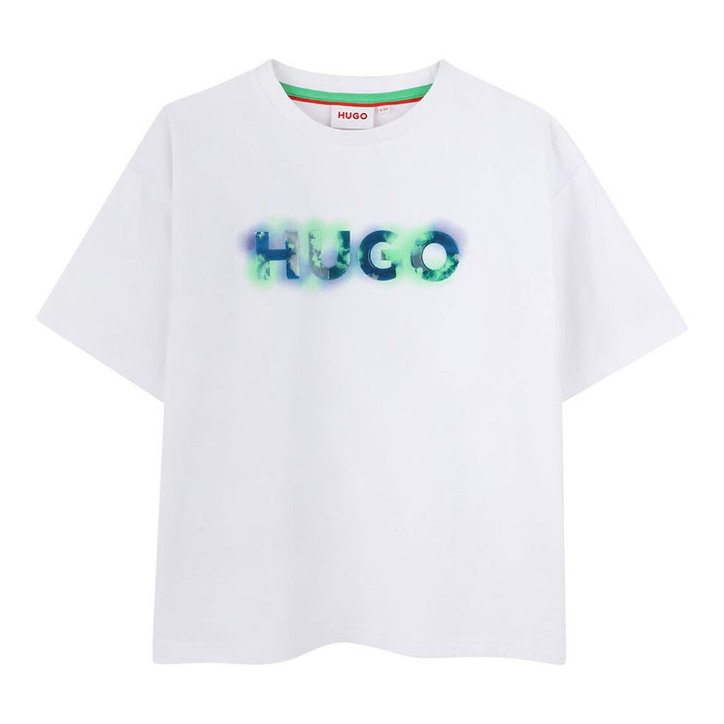 HUGO T-shirt - Hvid m. Print
