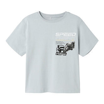 Name It T-shirt - NkmHold - Pearl Blue