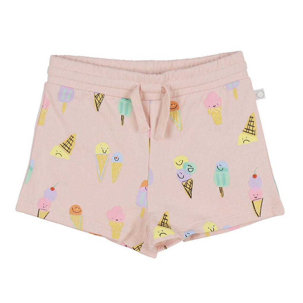 Stella McCartney Kids Sweatshorts - Glicine/Ice Creme