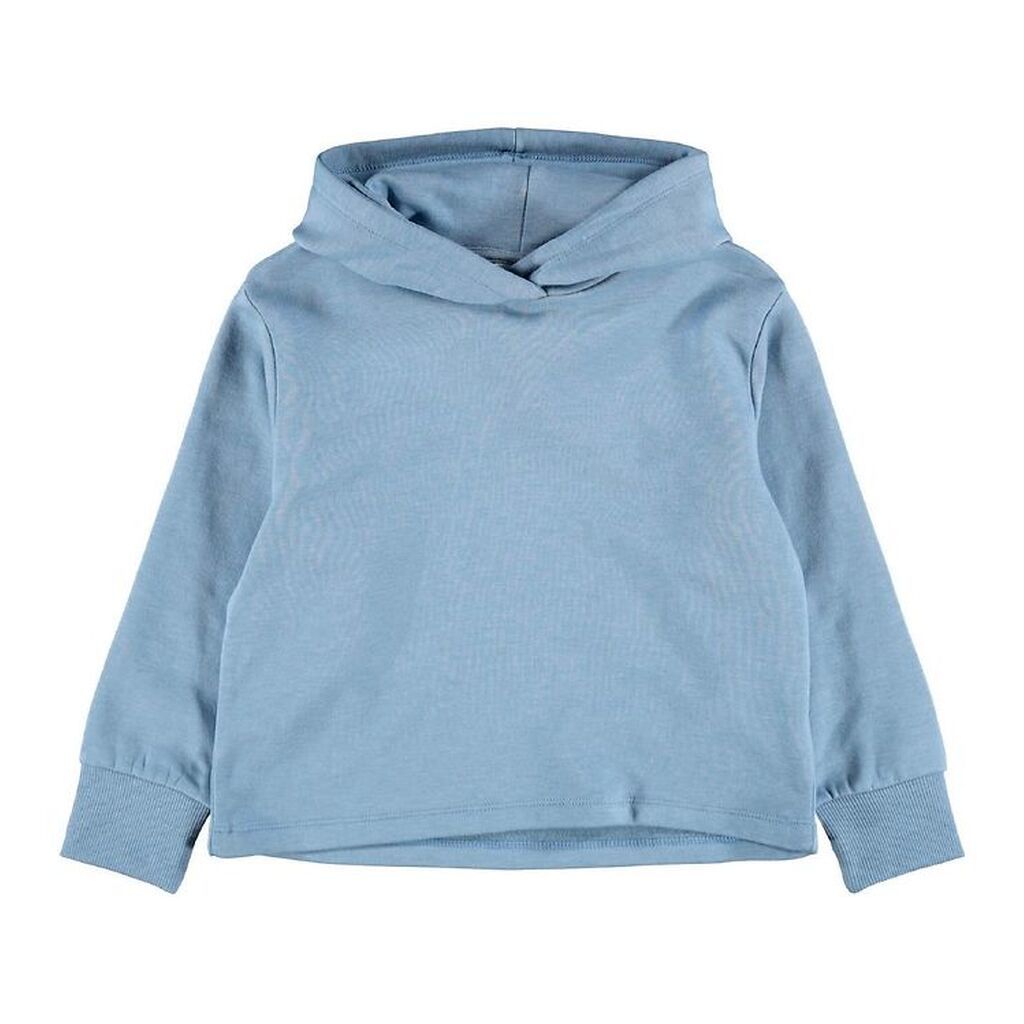 Name It Hættetrøje - NkfTekka - Dusty Blue