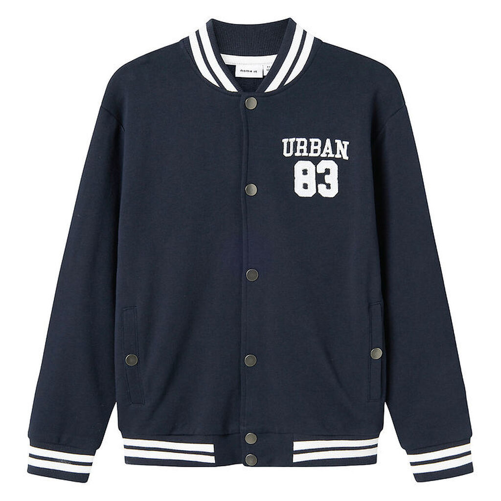 Name It Cardigan - NkmKiel - Navy Blazer m. Print