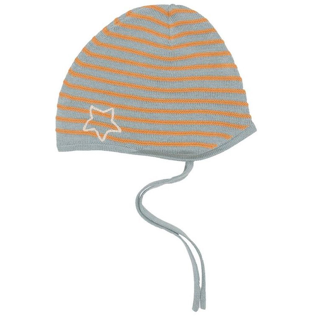 Mini A Ture Babyhjelm - Strik - Urs - Slate Blue