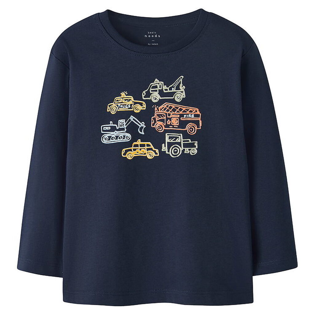 Name It Bluse - NmmVictor - Navy Blazer/Vehicles