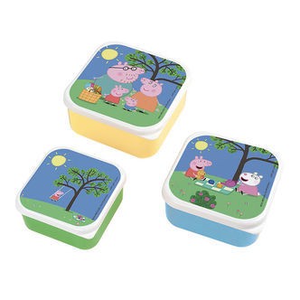 Petit Jour Paris Madkassesæt - 3 stk - 11,5 x 5,5 cm - Gurli Gri