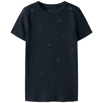 Name It T-shirt - Rib - Noos - NmfNakal - Dark Sapphire