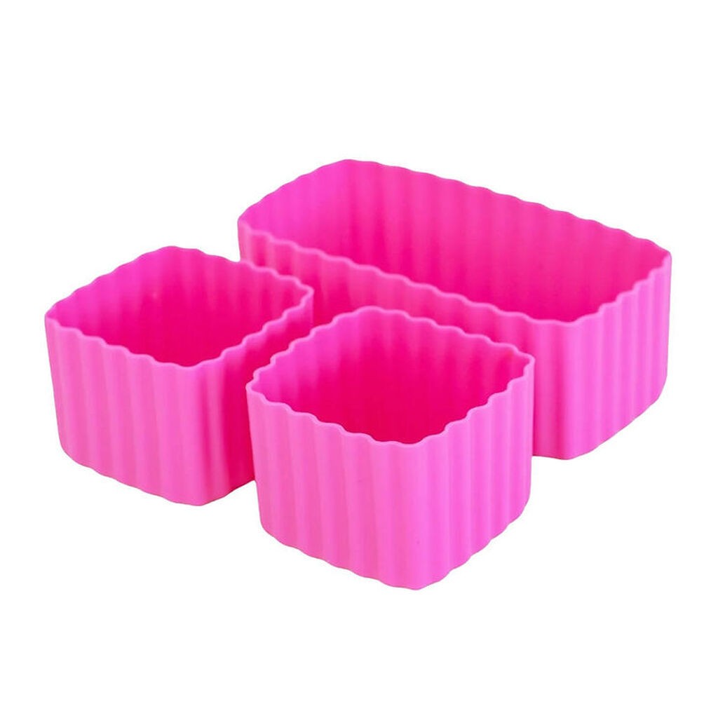MontiiCo Silikoneforme - Bento Cups Mixed - 3 stk. - Calypso