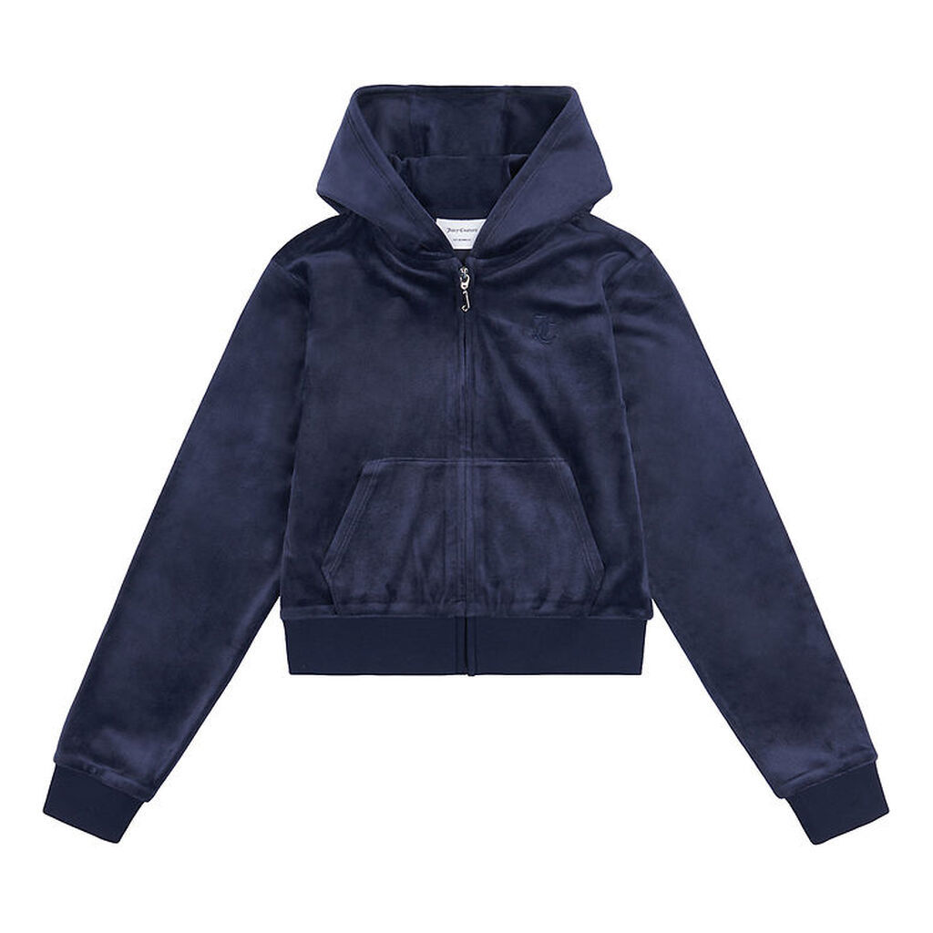 Juicy Couture Cardigan - Tonal - Velour - Night Sky