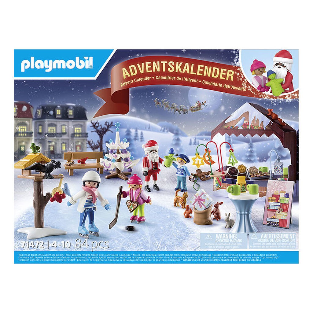 Playmobil Julekalender - En Tur Til Julemar... - 71472 - 84 Dele