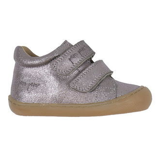 Pom Pom Begyndersko - First Sport Velcro - Dark Rose Glitter