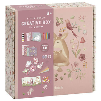 Little Dutch Kreativitetsæske - 50+ Dele - Fairy Garden
