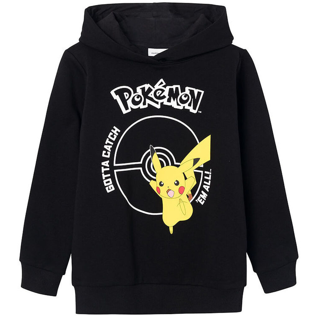 Name It Hættetrøje - Noos - NkmNoscar Pokemon - Sort