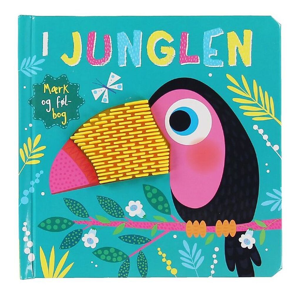 Karrusel Forlag Babybog - Mærk Og Føl - I Junglen - Dansk