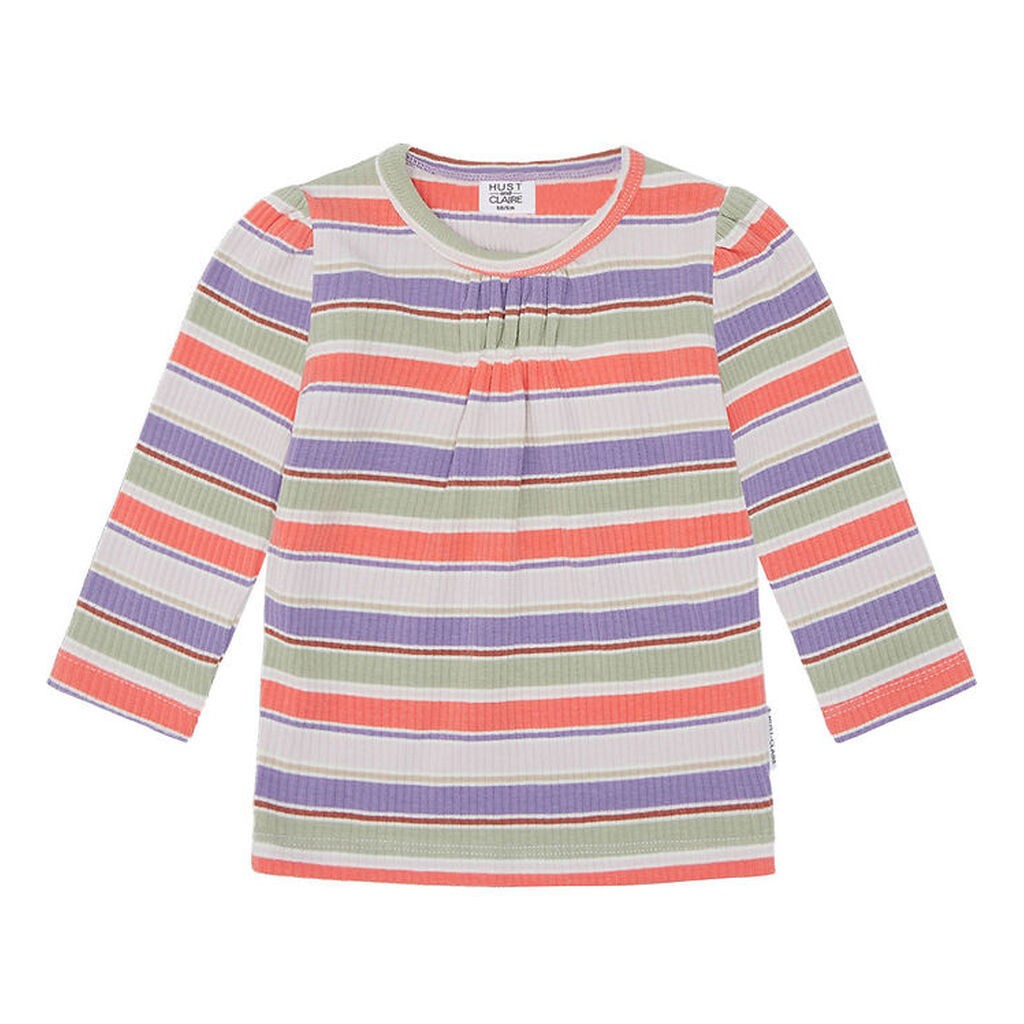 Hust and Claire Bluse - Rib - Alma - Lavender