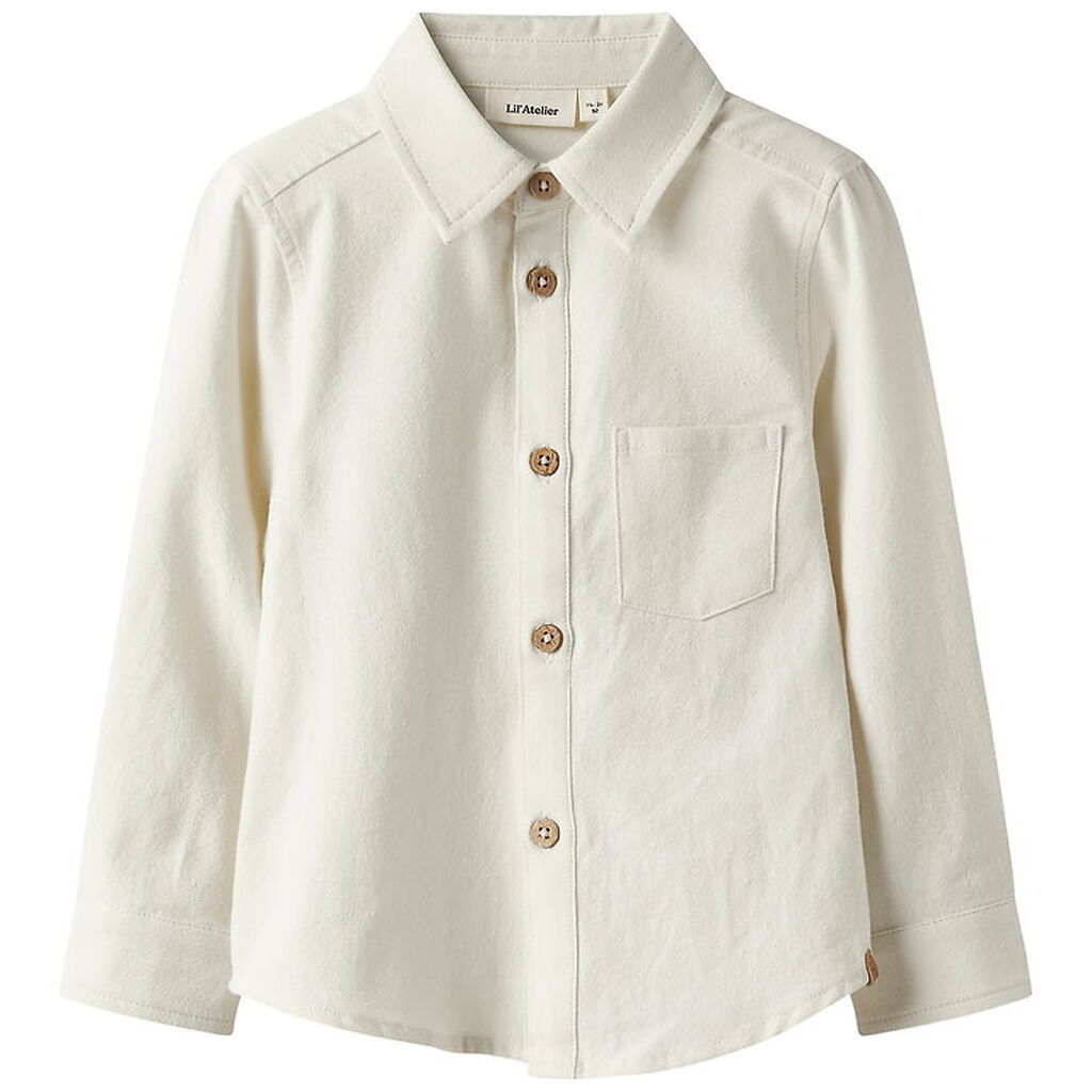Lil' Atelier Skjorte - NmmHadam - Turtledove