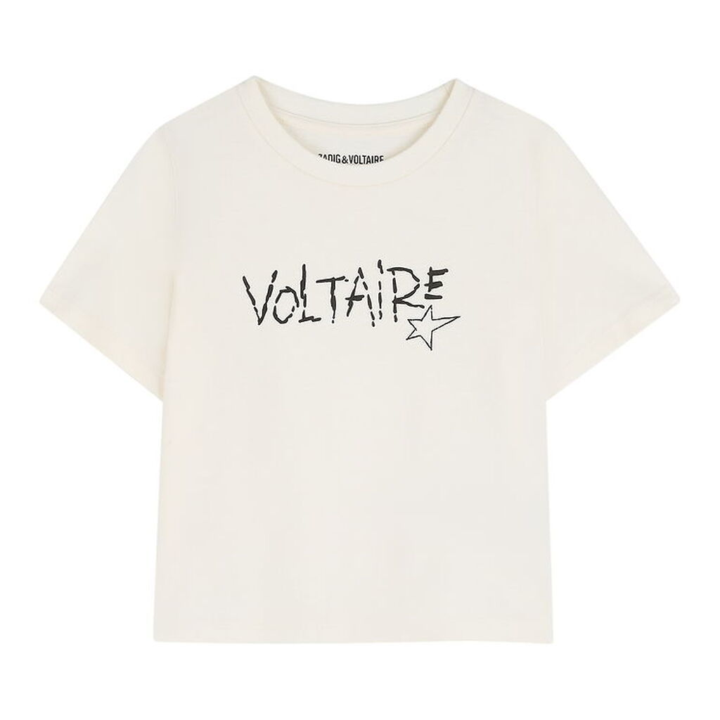 Zadig & Voltaire T-shirt - Off White m. Print