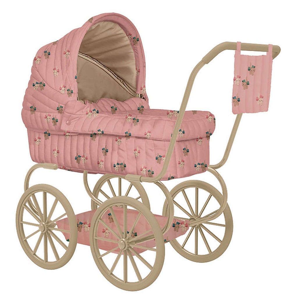 Konges Sløjd Barnevogn - Minnie - Bow Kitty Pink