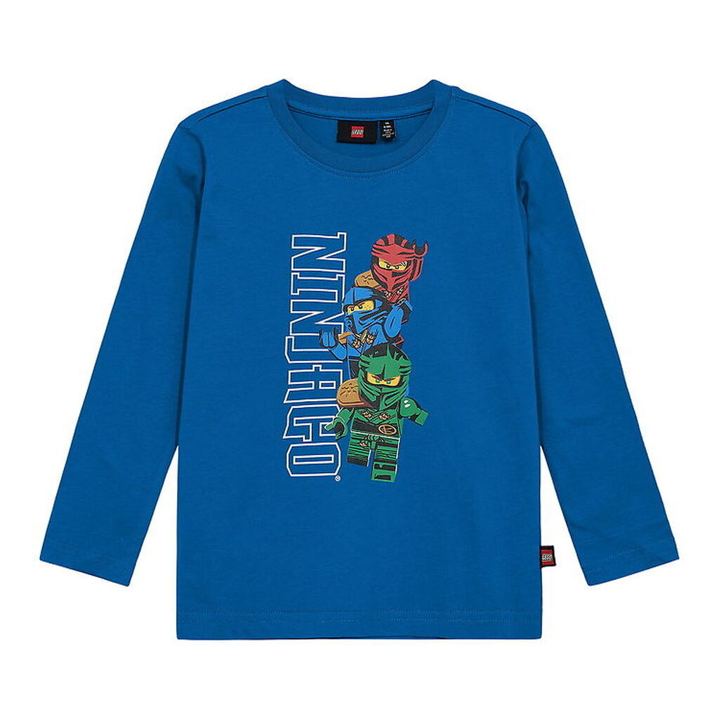 LEGOÂ® Ninjago Bluse - LwTaffy 622 - Blå m. Print