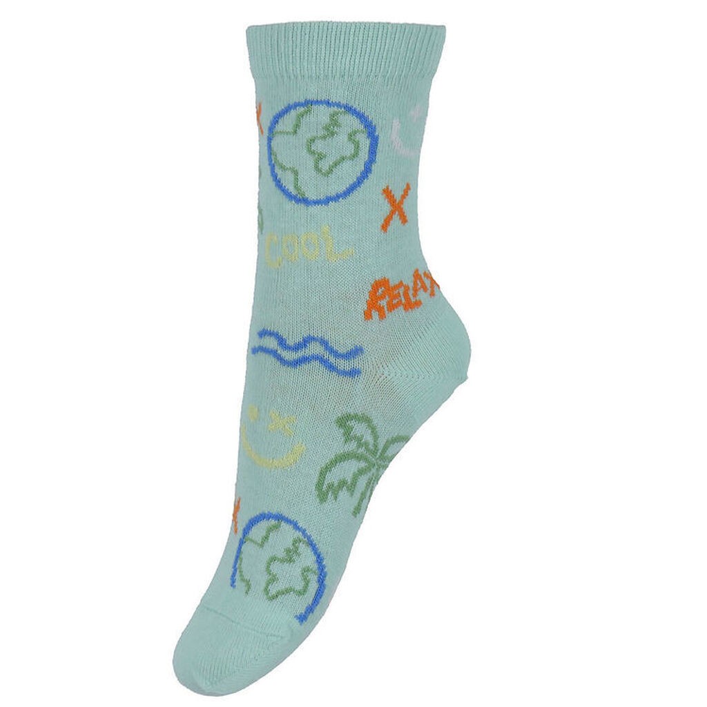 Melton Strømper - Relax - Mint