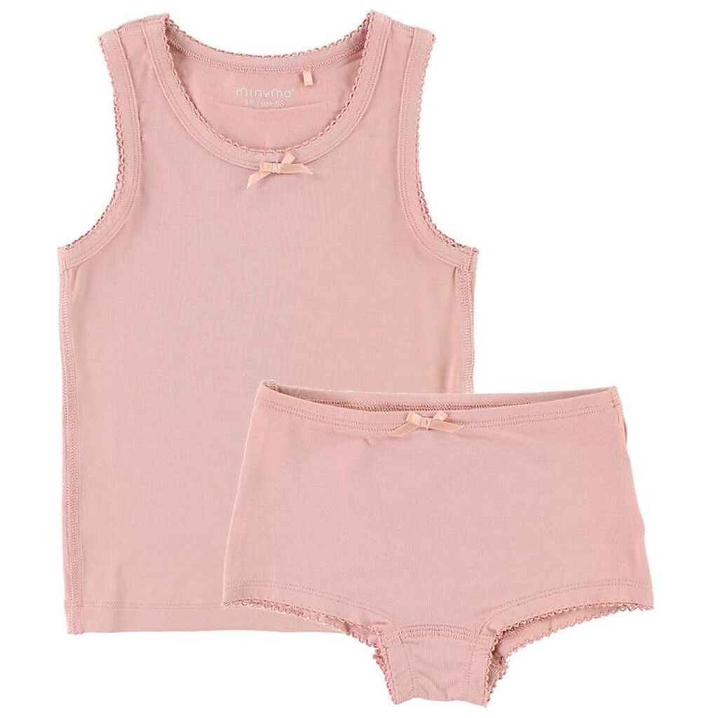 Minymo Undertøj - Bambus - Rosa