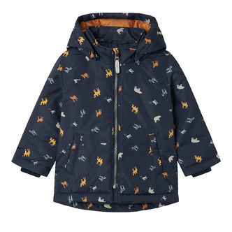 Name It Dynejakke - Noos - NmmMax - Dark Sapphire/Mini Safari
