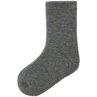 Name It Strømper - Uld/Bomuld - NmmWaksi - Dark Grey Melange