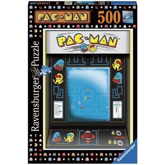 Ravensburger Puslespil - 500 Brikker - Pac-Man