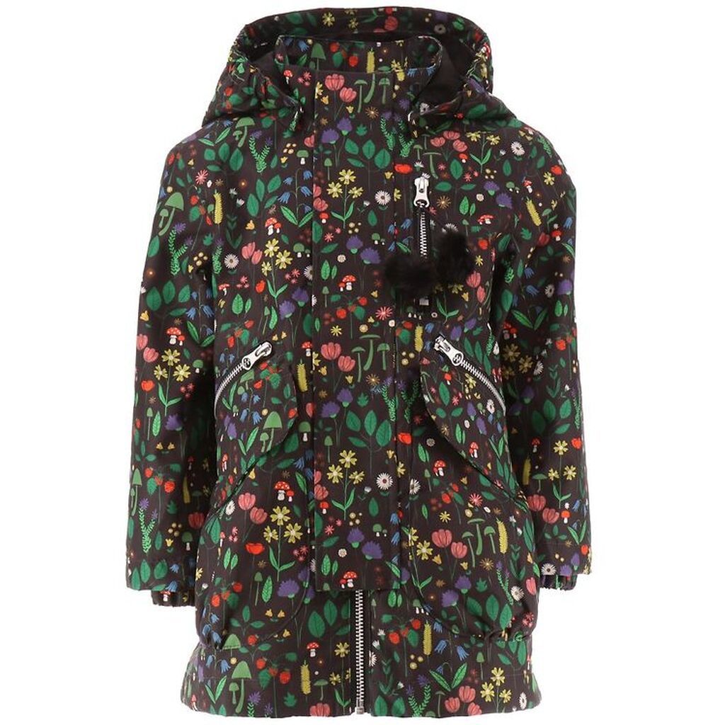 Danefæ Sommerjakke - Danekirstine - Black BOTANICAL