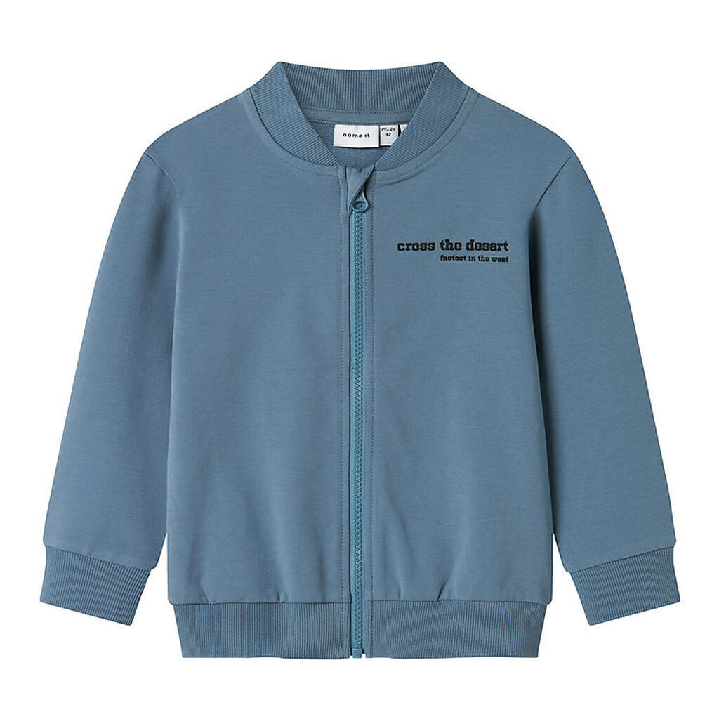 Name It Sweatcardigan - NmmHekar - Blue Mirage