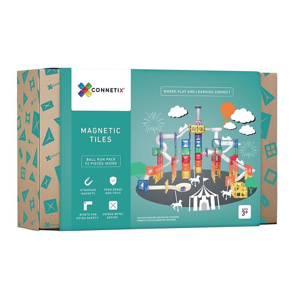 Connetix Magnetsæt - 92 Dele - Ball Run