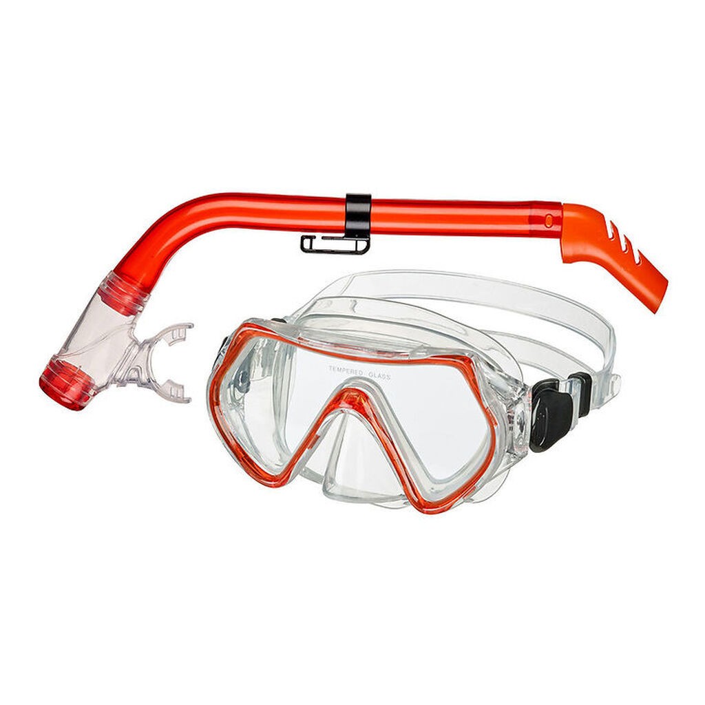 BECO Snorkelsæt - Ancona 4+ - Rød